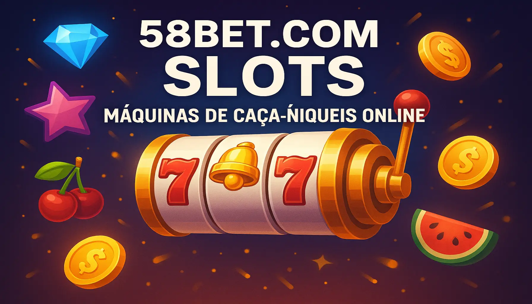 Explore o mundo das slot machines no 58BET.COM Casino